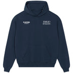 Emilio Butragueno Logo Players Couture Men's Casual Hoodie Navy