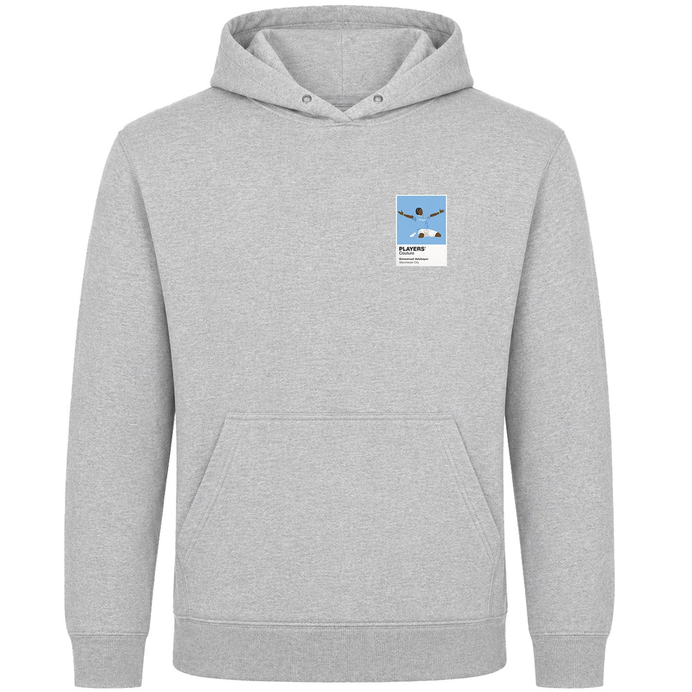 Emmanuel Adebayor Man City Men's Hoodie - Grey