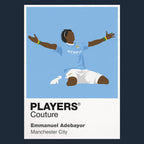 Emmanuel Adebayor Man City Men's Hoodie - Navy