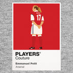 Emmanuel Petit Arsenal Icon Frame — Gray