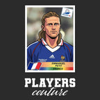Emmanuel Petit World Cup Sticker Men's Hoodie – emmanuel petit black Players Couture design