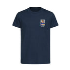 Emmanuel Petit World Cup Sticker Kids T-Shirt – emmanuel petit sticker kids navy tshirt Players Couture design