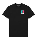 Enable horse racing T-shirt – mens black tshirt view