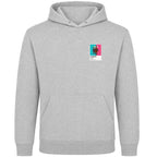 Enable horse racing hoodie – mens grey hoodie view
