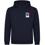 Enable horse racing hoodie – mens navy hoodie view