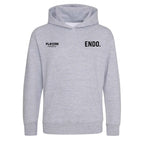 Wataru Endo hoodie – grey kids' hoodie featuring the Wataru Endo Players Couture logo