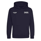 Wataru Endo hoodie – navy kids' hoodie featuring the Wataru Endo Players Couture logo