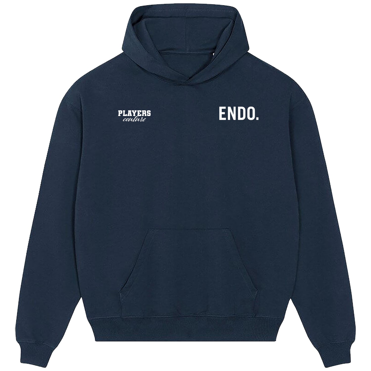 Wataru Endo Logo Players Couture Men's Casual Hoodie Navy