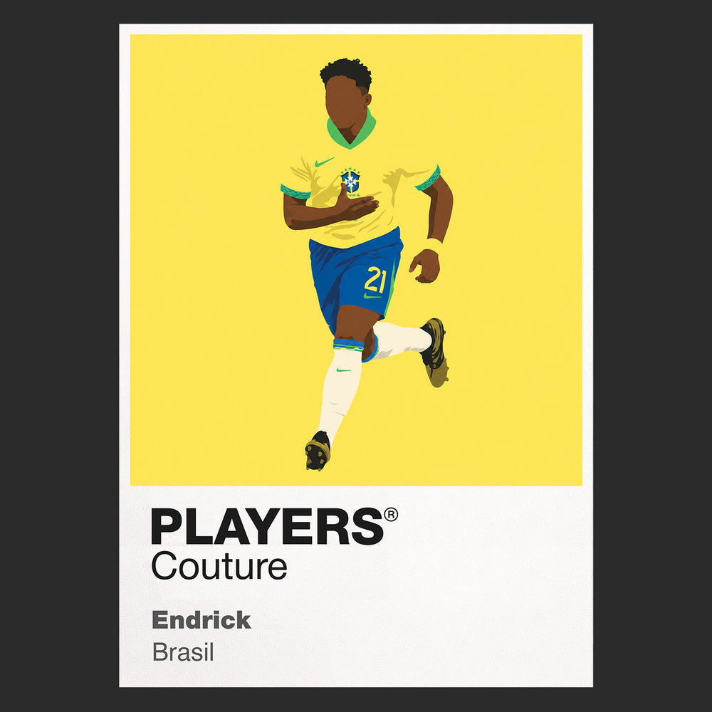 Endrick Real Madrid Icon Frame — Black