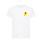 Endrick Brazil Icon Frame Kids T-Shirt — White