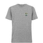 England 1982 Team World Cup t-shirt – grey men's t-shirt featuring the England 1982 Team World Cup Players Couture logo