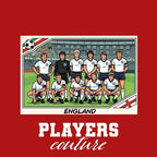England World Cup Sticker Kids T-Shirt – england 1986 team red Players Couture design