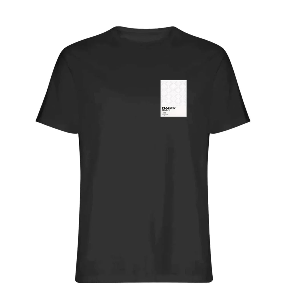 England 1990 t-shirt – black men's t-shirt featuring the England 1990 Players Couture logo