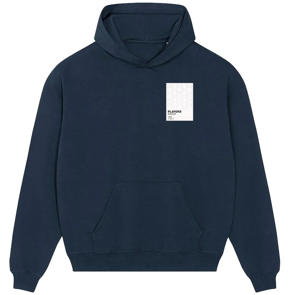 England 1990 hoodie – navy men's hoodie featuring the England 1990 Players Couture logo
