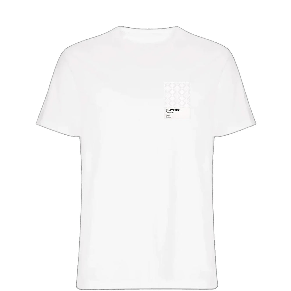 England 1990 t-shirt – white men's t-shirt featuring the England 1990 Players Couture logo