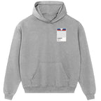 England 82 hoodie – grey men's hoodie featuring the England 82 Players Couture logo