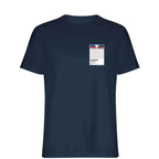 England 1982 t-shirt – navy men's t-shirt featuring the England 1982 Players Couture logo
