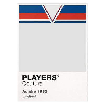 England 1982 Classic Football Shirt Team Colours Frame Men's T-Shirt – white close-up detail shot of the England Players
