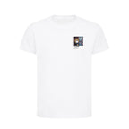 England Football Cool Bunny Kids T-Shirt – England football cool bunny kids t-shirt in White – Players Couture
