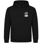 England Football Cool Bunny Men's Hoodie – England football cool bunny men's hoodie in Black – Players Couture
