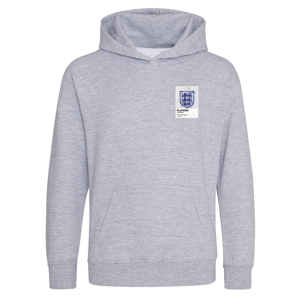 England Graffiti Frame Kids Hoodie - england graffiti frame kids grey hoodie