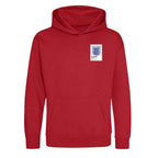 England Graffiti Frame Kids Hoodie - england graffiti frame kids red hoodie
