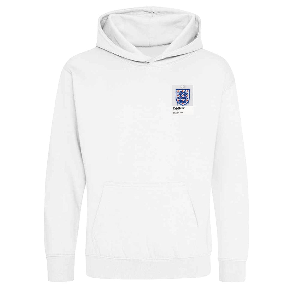 England Graffiti Frame Kids Hoodie - england graffiti frame kids white hoodie