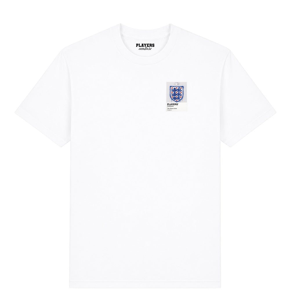 England Logo Graffiti Frame Men's T-Shirt - england graffiti frame mens white tshirt