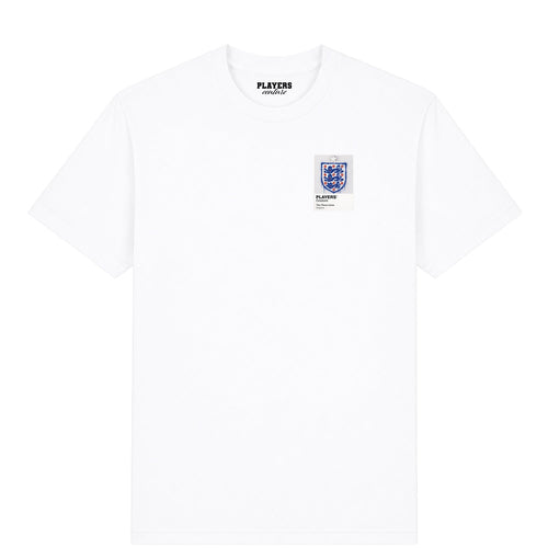 England Logo Graffiti Frame Men's T-Shirt - england graffiti frame mens white tshirt