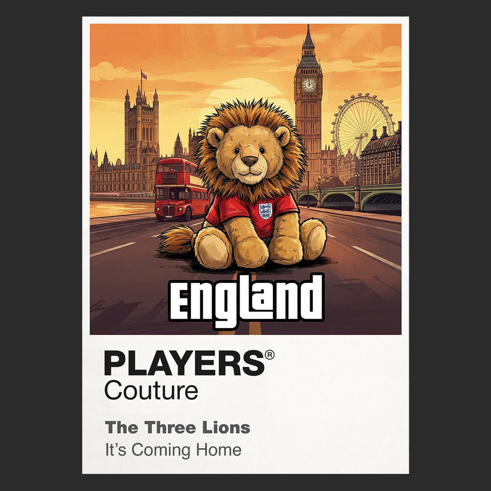 England Lion Players Couture Frame Black