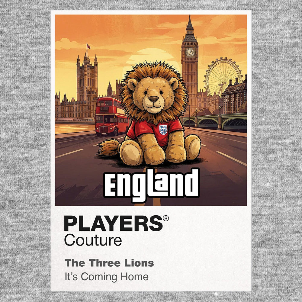 England Lion Players Couture Frame Gray
