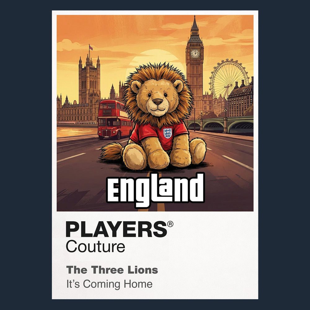 England Lion Players Couture Frame Navy