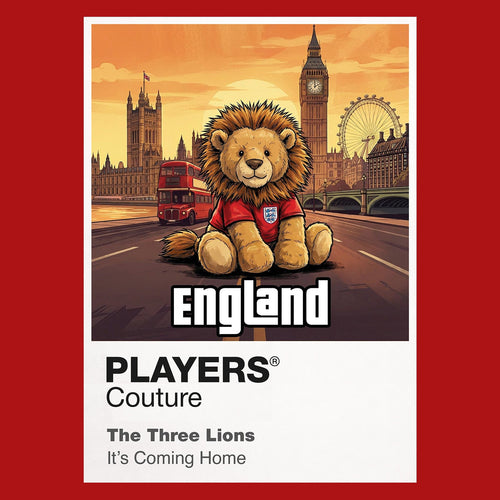 England Lion Players Couture Frame Red
