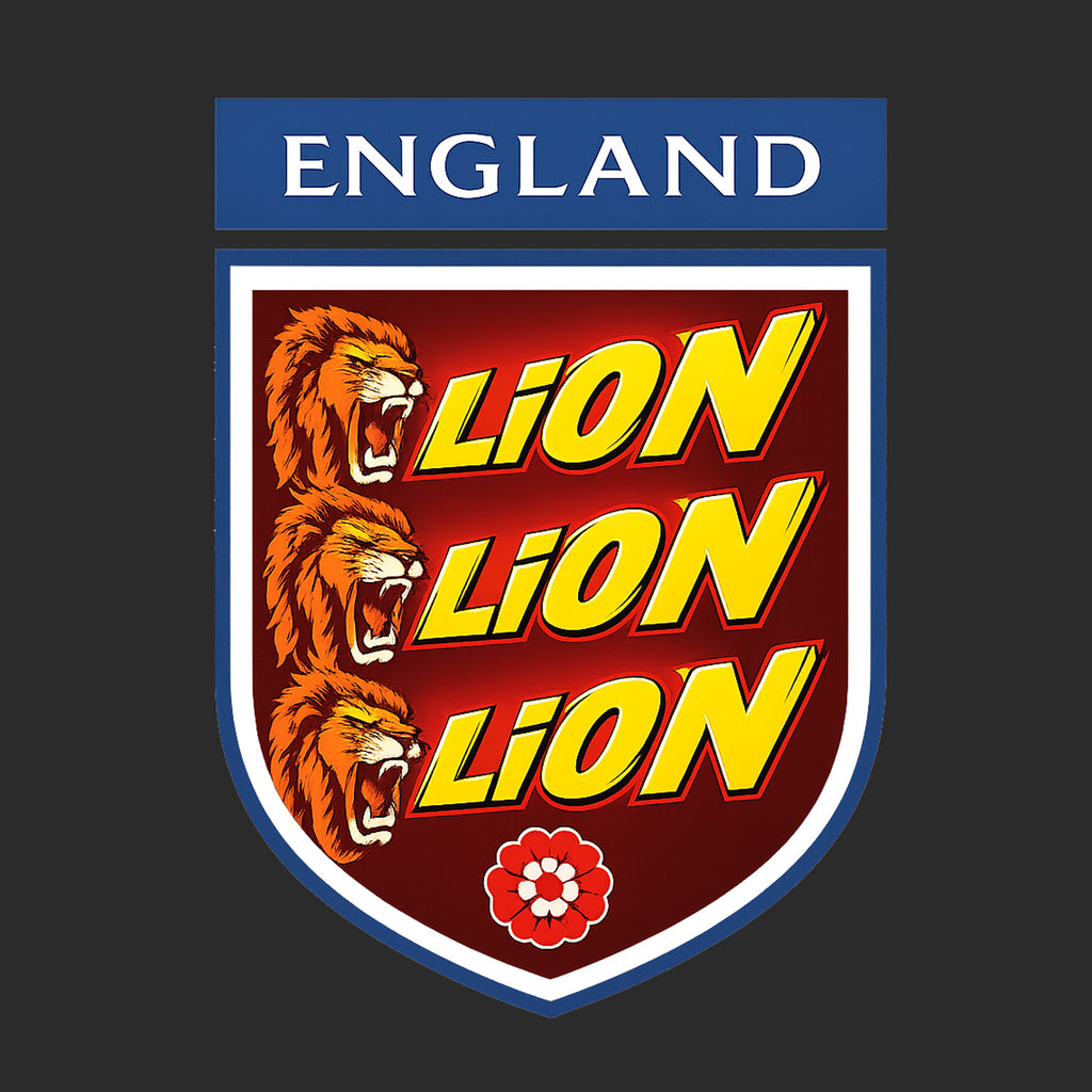 England Three Lion Bars Logo Players Couture Men's Casual Hoodie