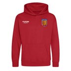 England Three Lions Bar hoodie – red kids' hoodie featuring the England Three Lions Bar Players Couture logo