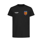 England Three Lions Bar t-shirt – black kids' t-shirt featuring the England Three Lions Bar Players Couture logo