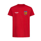 England Three Lions Bar t-shirt – red kids' t-shirt featuring the England Three Lions Bar Players Couture logo
