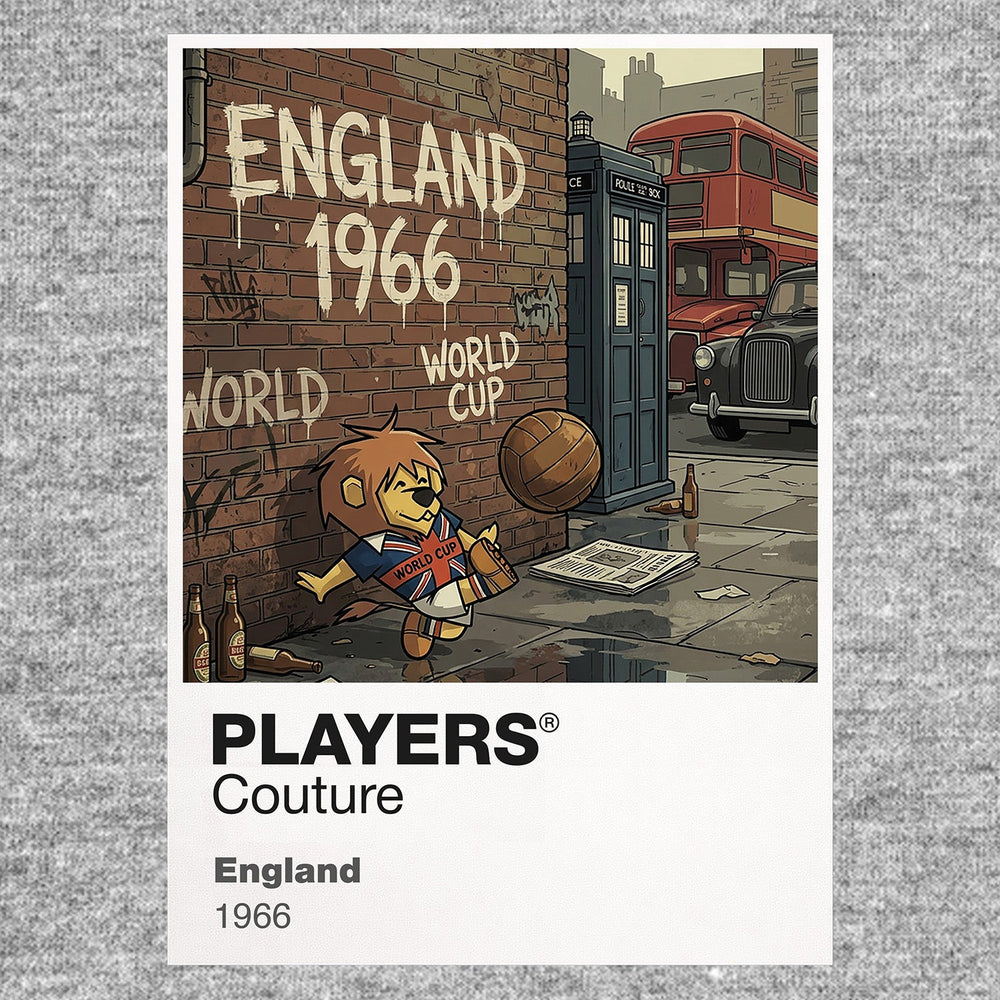 1966 England Players Couture Frame Gray