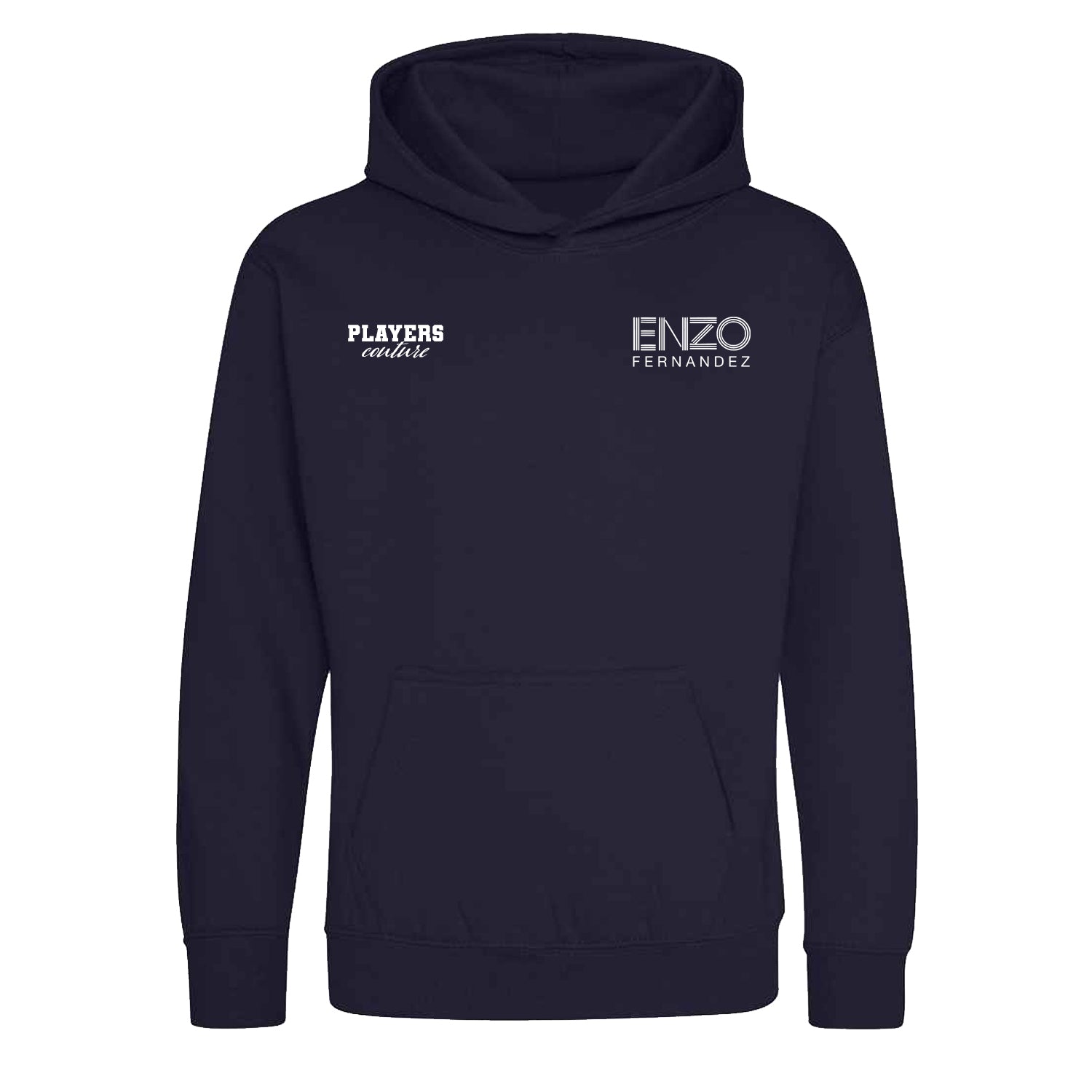 Enzo Fernandez Logo Players Couture Kids Hoodie Navy