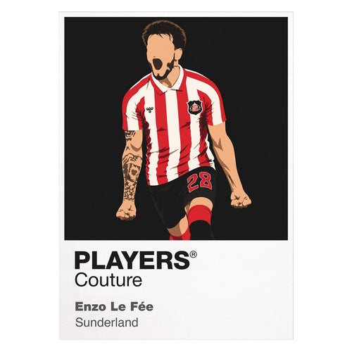 Enzo Le Fée Sunderland Icon Frame artwork on white