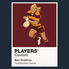 Eorl Crabtree Huddersfield Giants Rugby League Icon Frame Men's Hoodie