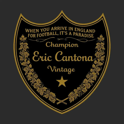 Eric Cantona Logo 2 Players Couture Mens T-Shirt - Players Couture Eric Cantona Mens T-Shirt Fan Clothing