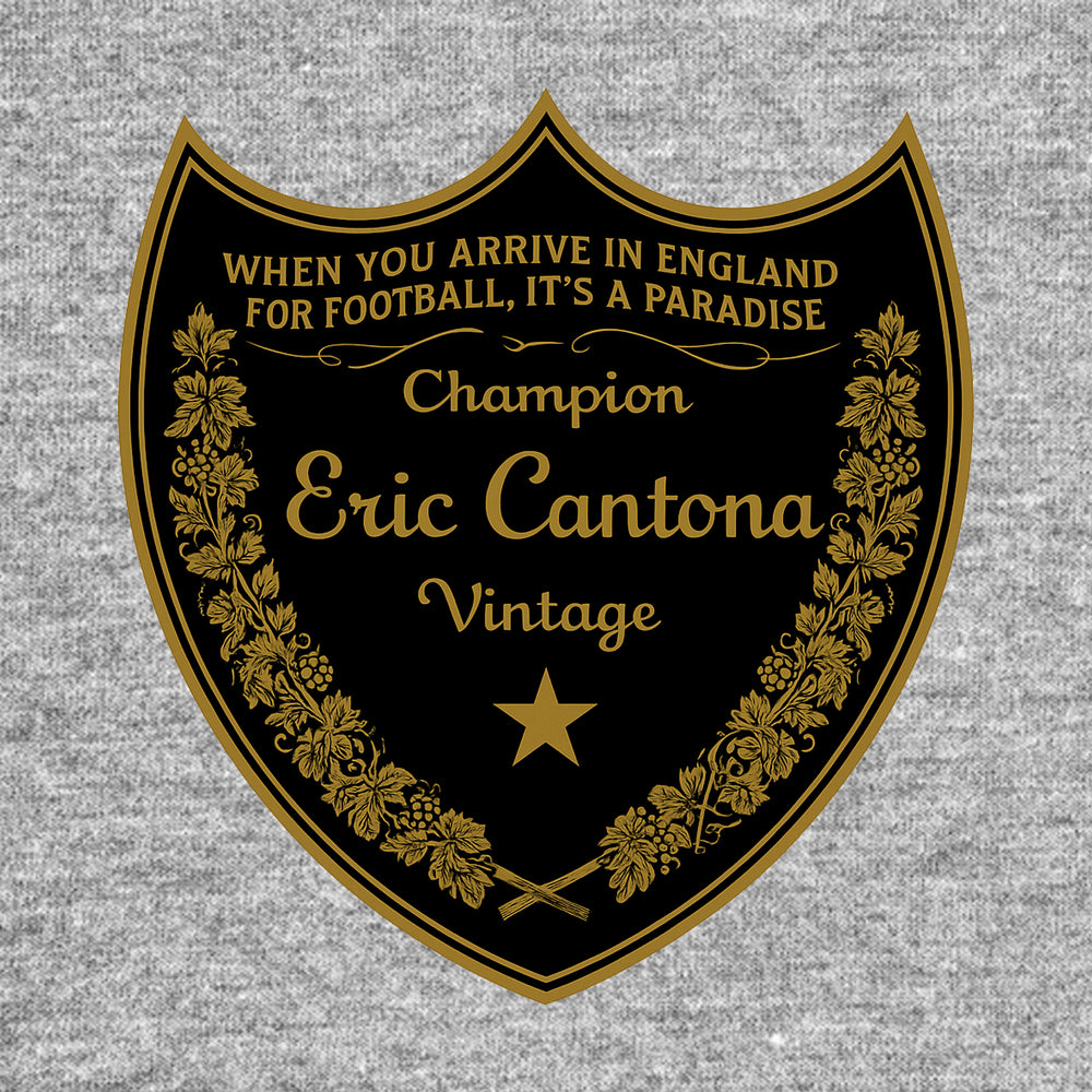 Eric Cantona Logo 2 Players Couture Mens T-Shirt
