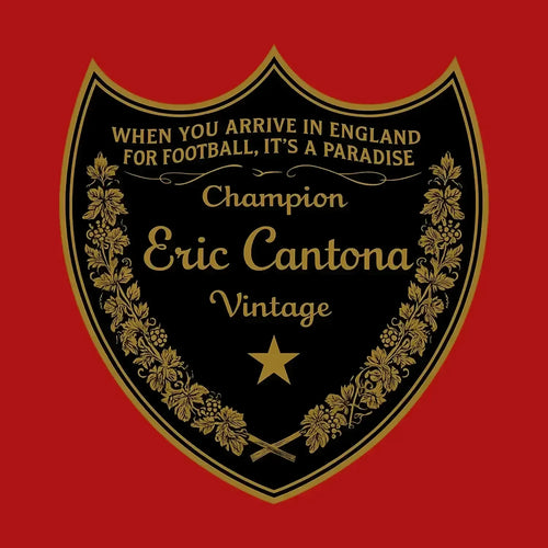 Eric Cantona Logo 2 Players Couture Mens T-Shirt - Players Couture Eric Cantona Mens T-Shirt Fan Clothing