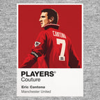 Eric Cantona Manchester United Icon Frame — Gray