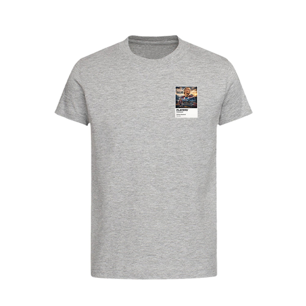Erling Haaland Norway Atlas Frame White kids t-shirt by Players Couture