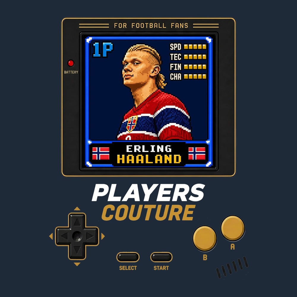 Erling Haaland Icon 8-Bit Men's Hoodie - image 7