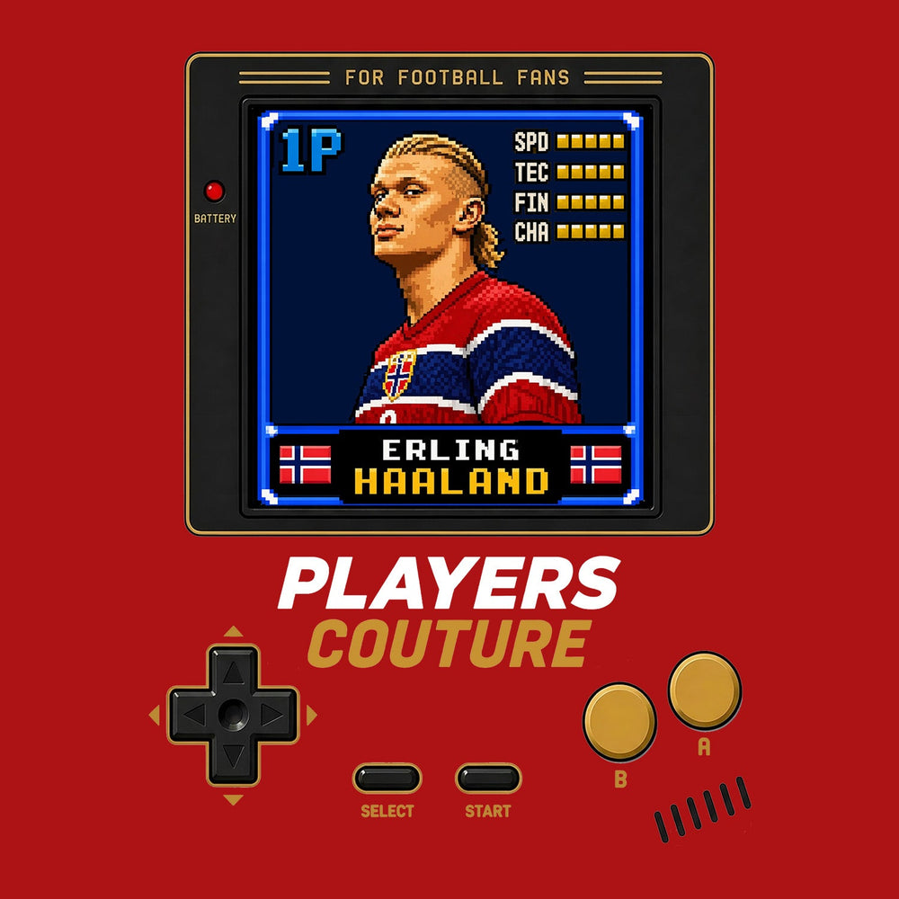 Erling Haaland Icon 8-Bit Men's Hoodie - image 8