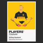 Erling Haaland Borussia Dortmund Icon Frame — Black