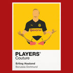 Erling Haaland Borussia Dortmund Icon Frame — Red